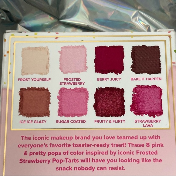 NIB Pop-Tart Eyeshadow Palette *Frosted Strawberry* | Too Faced - Picture 4 of 7